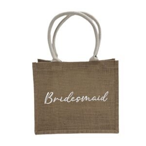 Bolsa de Yute Bridesmaid